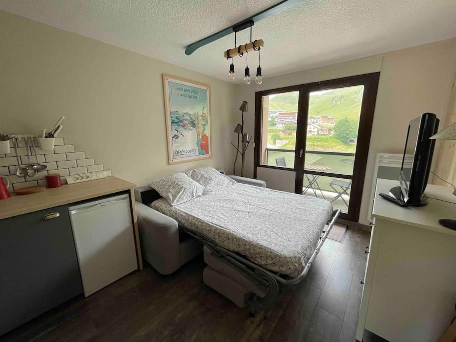 Studio Refait A Neuf Avec Balcon - Famille - Parking Couvert Chamrousse Buitenkant foto
