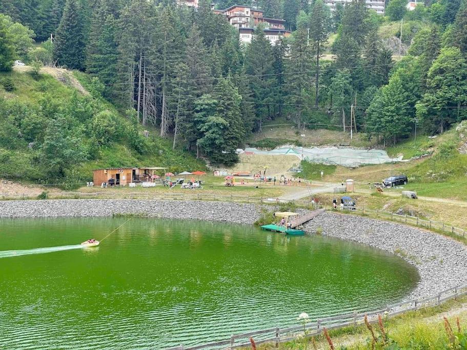 Studio Refait A Neuf Avec Balcon - Famille - Parking Couvert Chamrousse Buitenkant foto